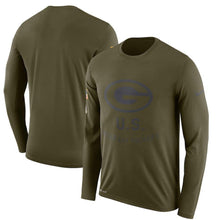 Load image into Gallery viewer, Green Bay Packers Salute To Service Long Sleeve Shirt