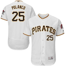 Load image into Gallery viewer, Gregory Polanco Pittsburgh Pirates Baseball Player Jersey 2018/19