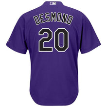 Load image into Gallery viewer, Ian Desmond Colorado Rockies Baseball Player Jersey 2018/19