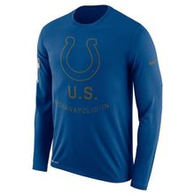 Load image into Gallery viewer, Indianapolis Colts Salute To Service Long Sleeve Shirt