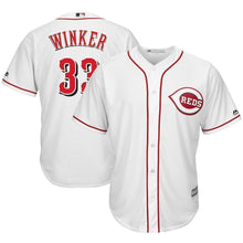 Load image into Gallery viewer, Jesse Winker Cincinnati Reds Baseball Player Jersey 2018/19