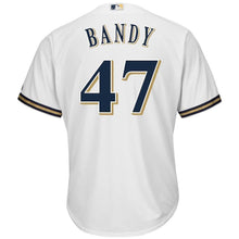 Load image into Gallery viewer, Jett Bandy Milwaukee Brewers Baseball Player Jersey 2018/19