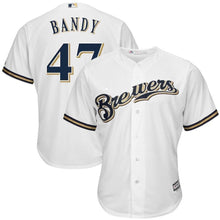 Load image into Gallery viewer, Jett Bandy Milwaukee Brewers Baseball Player Jersey 2018/19