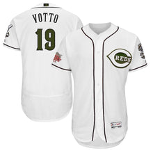 Load image into Gallery viewer, Joey Votto Cincinnati Reds 150th Anniversary Baseball Jersey 2018/19