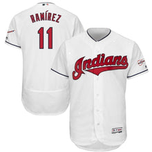 Load image into Gallery viewer, Jose Ramirez Cleveland Indians 2019 All Star Game Patch Baseball Jersey 2018/19