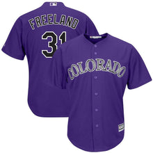 Load image into Gallery viewer, Kyle Freeland Colorado Rockies Baseball Player Jersey 2018/19