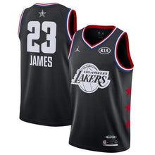 Load image into Gallery viewer, Los Angeles Lakers #23 Lebron James 2019 ALL STAR Swingman Jersey 2018/19