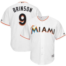 Load image into Gallery viewer, Lewis Brinson Miami Marlins Baseball Player Jersey 2018/19
