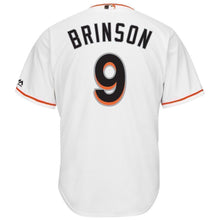 Load image into Gallery viewer, Lewis Brinson Miami Marlins Baseball Player Jersey 2018/19