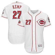 Load image into Gallery viewer, Matt Kemp Cincinnati Reds 150th Anniversary Baseball Jersey 2018/19