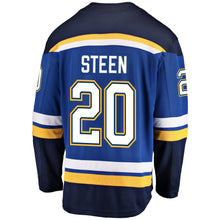 Load image into Gallery viewer, Men s St Louis Blues Alexander Steen Fanatics Branded Royal Breakaway Player Jersey 2018/19