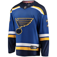 Load image into Gallery viewer, Men s St Louis Blues Patrick Maroon Fanatics Branded Blue Home Breakaway Player Jersey 2018/19