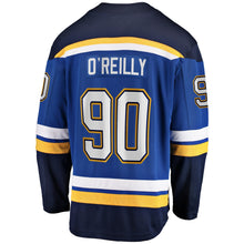 Load image into Gallery viewer, Men s St Louis Blues Ryan O Reilly Fanatics Branded Blue Home Breakaway Player Jersey 2018/19