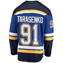 Load image into Gallery viewer, Men s St Louis Blues Vladimir Tarasenko Fanatics Branded Royal Breakaway Player Jersey 2018/19