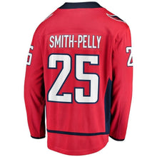Load image into Gallery viewer, Men s Washington Capitals Devante Smith Pelly Fanatics Branded Red 2018 Stanley Cup Champions Home Breakaway Player Jersey 2018/19 Red