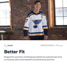 Load image into Gallery viewer, Men's St. Louis Blues Jaden Schwartz Fanatics Branded Blue 2019 Stanley Cup Champions Home Breakaway Player Jersey 2018/19