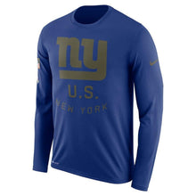 Load image into Gallery viewer, New York Giants Salute To Service Long Sleeve Shirt