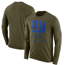 Load image into Gallery viewer, New York Giants Salute To Service Long Sleeve Shirt