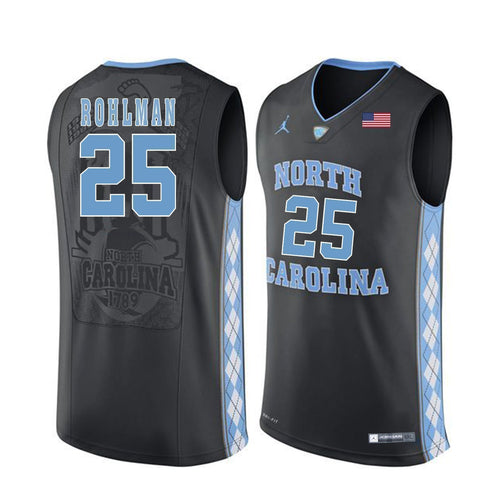 Aaron Rohlman North Carolina Basketball Jersey 2018/19-Black