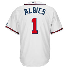 Load image into Gallery viewer, Ozzie Albies Atlanta Braves Baseball Player Jersey 2018/19