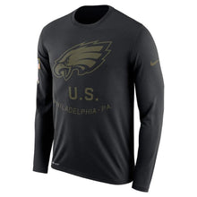 Load image into Gallery viewer, Philadelphia Eagles Salute To Service Long Sleeve Shirt