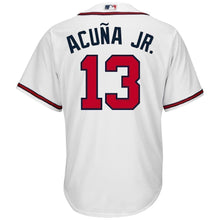 Load image into Gallery viewer, Ronald Acuña Jr. Atlanta Braves Baseball Player Jersey 2018/19