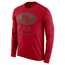 Load image into Gallery viewer, San Francisco 49ers Salute To Service Long Sleeve Shirt