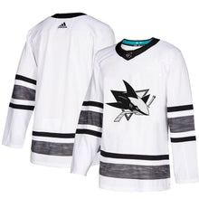 Load image into Gallery viewer, San Jose Sharks 2019 All Star Game Parley Player Swingman Jersey 2018/19