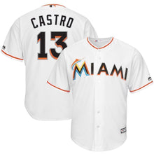 Load image into Gallery viewer, Starlin Castro Miami Marlins Baseball Player Jersey 2018/19