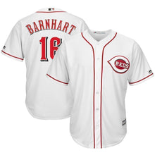 Load image into Gallery viewer, Tucker Barnhart Cincinnati Reds Baseball Player Jersey 2018/19