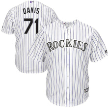 Load image into Gallery viewer, Wade Davis Colorado Rockies Baseball Player Jersey 2018/19