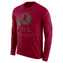Load image into Gallery viewer, Washington Redskins Salute To Service Long Sleeve Shirt
