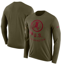 Load image into Gallery viewer, Washington Redskins Salute To Service Long Sleeve Shirt
