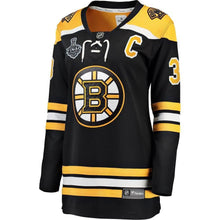 Load image into Gallery viewer, Women s Boston Bruins Zdeno Chara Black 2019 Stanley Cup Final Bound Home Breakaway Player Jersey 2018/19 Black Yellow