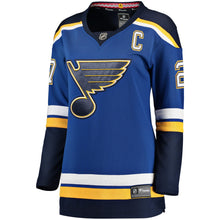 Load image into Gallery viewer, Women s St Louis Blues Alex Pietrangelo Fanatics Branded Blue Breakaway Player Jersey 2018/19