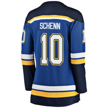 Load image into Gallery viewer, Women s St Louis Blues Brayden Schenn Fanatics Branded Blue Breakaway Player Jersey 2018/19