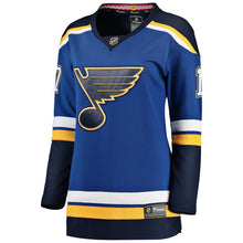 Load image into Gallery viewer, Women s St Louis Blues Jaden Schwartz Fanatics Branded Blue Breakaway Player Jersey 2018/19
