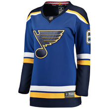Load image into Gallery viewer, Women s St Louis Blues Joel Edmundson Fanatics Branded Blue Breakaway Player Jersey 2018/19