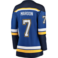 Load image into Gallery viewer, Women s St Louis Blues Patrick Maroon Fanatics Branded Blue Home Breakaway Player Jersey 2018/19