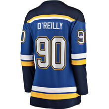 Load image into Gallery viewer, Women s St Louis Blues Ryan O Reilly Fanatics Branded Blue Home Breakaway Player Jersey 2018/19