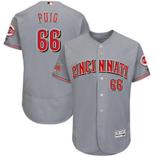 Load image into Gallery viewer, Yasiel Puig Cincinnati Reds 150th Anniversary Baseball Jersey 2018/19