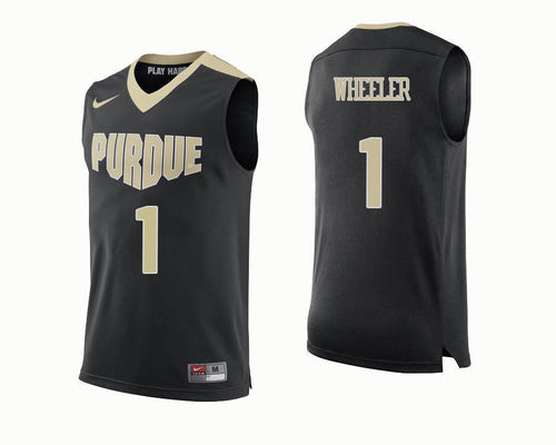 Aaron Wheeler Purdue Boilermakers Basketball Jersey 2018/19