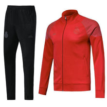 Load image into Gallery viewer, Real Madrid Red Tracksuit Training Jackets and Pants 2018/19