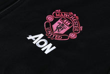 Load image into Gallery viewer, Manchester United Black Tracksuit Training Jackets and Pants 2018/19