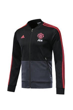 Load image into Gallery viewer, Manchester United Black Tracksuit Training Jackets and Pants 2018/19