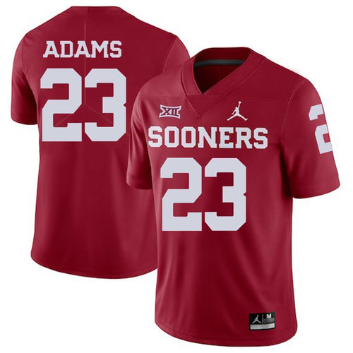 Abdul Adams Oklahoma Sooners Jordan Football Jersey 2018/19 - Red