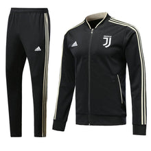 Load image into Gallery viewer, Juventus Black Tracksuit Training Jackets and Pants 2018/19