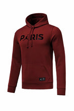 Load image into Gallery viewer, Paris Saint-Germain X Air Jordan Hoodie &amp; Jogger Pants Set - Maroon