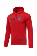 Load image into Gallery viewer, Paris Saint-Germain X Air Jordan Hoodie &amp; Jogger Pants Set - Red