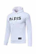 Load image into Gallery viewer, Paris Saint-Germain X Air Jordan Hoodie &amp; Jogger Pants Set - White